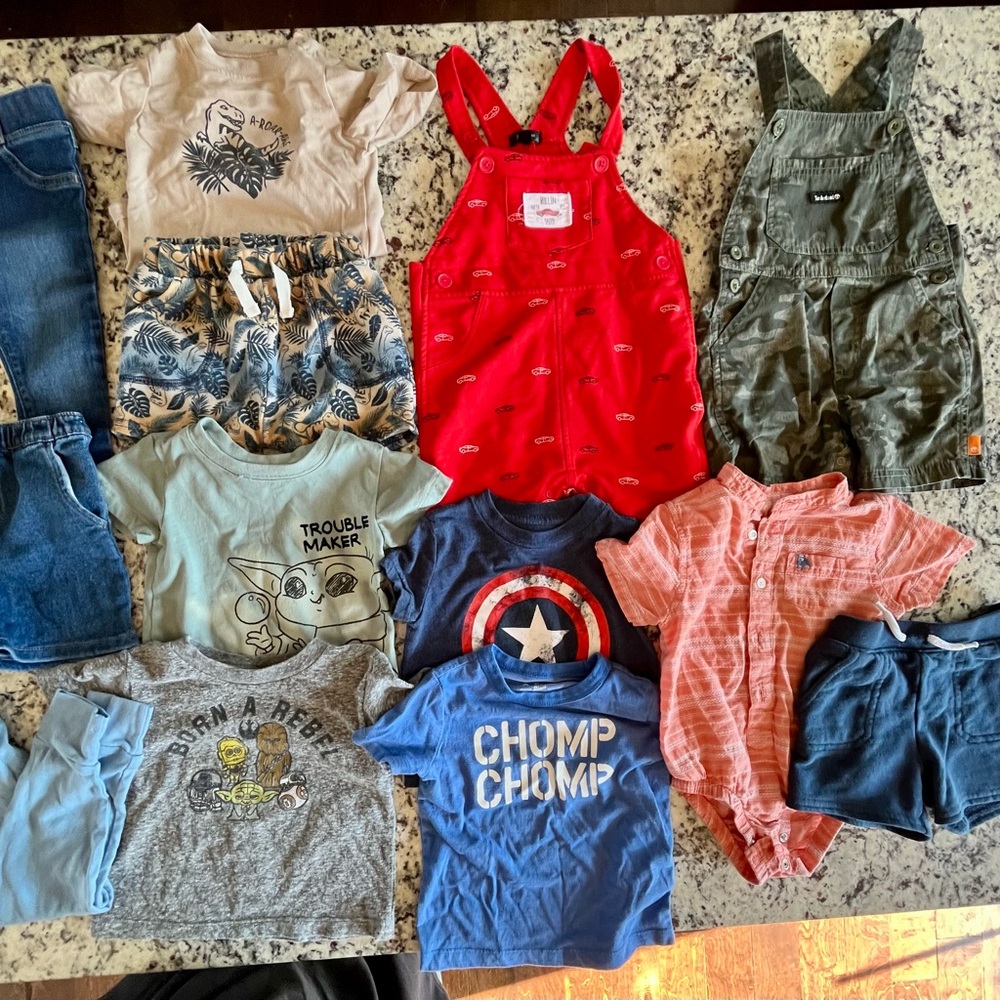 Lot of 18 month boy clothes